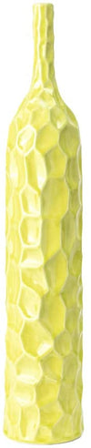 Imax Worldwide Home Sidone Green Hammered Vase