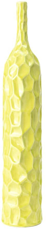 Imax Worldwide Home Sidone Green Hammered Vase