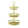 IMAX Worldwide Home Green Three Tier Decorative Tray Server