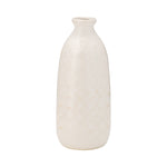Sagebrook Home 17931-05 Ceramic, 12" Circles Vase, Beige
