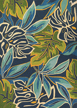 Couristan Covington Areca Palms 2' X 4' Rectangular Indoor/Outdoor  Contemporary Rug