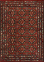 Couristan Old World Classic Royal Afghan 9'10" X 13'9" Rectangular Indoor Traditional Rug