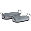 Imax Worldwide Home Smith Farmhouse Decorative Trays - Set of 2