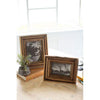 Set of Two Rustic Recycled Wood Photo Frames – 12" × 10" L/W for Memories