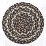Earth Rugs MS-770 Tan Round Swatch 10``x10``