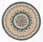 Earth Rugs MS-782 Classic Stucco Round Swatch 10``x10``