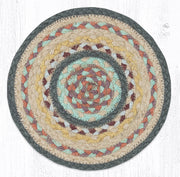 Earth Rugs MS-782 Classic Stucco Round Swatch 10``x10``
