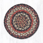 Earth Rugs MS-9-90 Terracotta Round Swatch 10``x10``