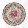 Earth Rugs MS-9-92 Sage Round Swatch 10``x10``