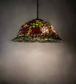Meyda Lighting 46583 24" Wide Tiffany Rosebush Pendant