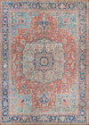 Couristan Pasha Heriz 8' X 10' Rectangular Indoor Traditional Rug