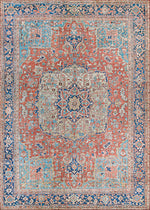 Couristan Pasha Heriz 9' X 12' Rectangular Indoor Traditional Rug