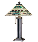 Meyda Lighting 4759824"H Valencia Mission Table Lamp