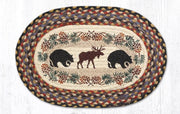 Earth Rugs Handcrafted Oval Placemat – 13
