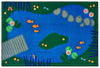 Carpet For Kids Tranquil Pond Classroom Rug
