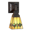 Meyda Lighting 48189 5"W Martini Mission Wall Sconce