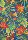 Couristan Covington Tropical Orchid 5'6" X 8' Rectangular Indoor/Outdoor  Contemporary Rug