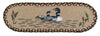 Earth Rugs ST-OP-43 Loon Oval Stair Tread 27"x8.25" (Set of 13)