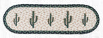 Earth Rugs ST-OP-116 Saguaro Oval Stair Tread 27"x8.25" (Set of 13)