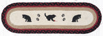 Earth Rugs ST-OP-238 Cat and Kitten Oval Stair Tread 27"x8.25" (Set of 13)