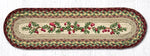 Earth Rugs ST-OP-390 Cranberries Oval Stair Tread 27"x8.25" (Set of 13)