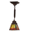 Meyda Lighting 49099 5"Sq Prairie Dragonfly Mini Pendant.609