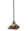 Meyda Lighting 49104 10"Sq Prairie Dragonfly Pendant