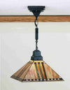 Meyda Lighting 49154 13"Sq Prairie Corn Pendant.609