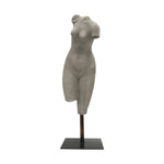 Sagebrook Home 16877 Resin, 26" Torso, Gray