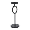 Sagebrook Home 17031-01 Metal, 13" Ring Candle Holder, Black