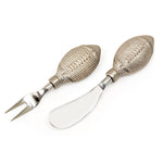 Imax Worldwide Home TY Tailgate Football Cheese Knives