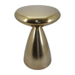 Sagebrook Home 18401 Metal, 23" Hourglass Accent Table, Gold