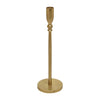 Sagebrook Home 18191-02 Metal, 12" Traditional Taper Candleholder, Gold