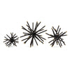 IMAX Worldwide Home SG Caper Metal Statuaries - Set of 3