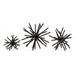 IMAX Worldwide Home SG Caper Metal Statuaries - Set of 3