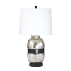 Sagebrook Home Mercury Glass 28`` Ginger Jar Table Lamp, Silver