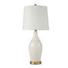 Sagebrook Home 50009-01 31" Ceramic Table Lamp with USB, White
