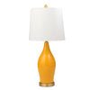 Sagebrook Home Ceramic 31`` Table Lamp W/Usb,Orange