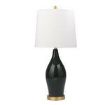 Sagebrook Home Ceramic 31`` Table Lamp W/Usb,Green
