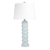 Sagebrook Home Ceramic 28`` Bamboo Table Lamp,Seafoam Green