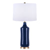 Sagebrook Home Ceramic 30`` Table Lamp, Blue