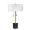 Sagebrook Home 50028-02 24" Metal Stick Table Lamp, Gold