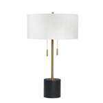 Sagebrook Home 50028-02 24" Metal Stick Table Lamp, Gold