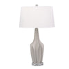 Sagebrook Home 50043-03 28" Resin Multi-Faceted Table Lamp, Gray