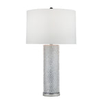 Sagebrook Home Resin 31`` Spiked Table Lamp, Silver