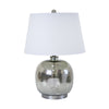 Sagebrook Home Mercury Glass 28`` Jug Table Lamp, Silver