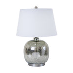 Sagebrook Home Mercury Glass 28`` Jug Table Lamp, Silver