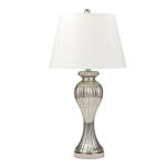Sagebrook Home Mercury Glass 32`` Table Lamp, Silver
