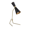 Sagebrook Home Metal 25`` Task Table Lamp. Gold/Black