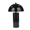 Sagebrook Home Metal 22`` Dome Table Lamp, Black
